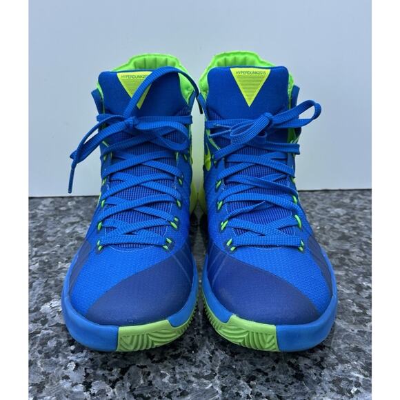 Nike Hyperdunk 2015 Men\'s Basketball Sneakers Green Glow Blue Size 7.5 main image 13